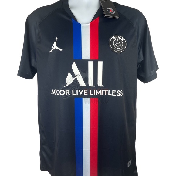 NEW Jordan Neymar Jr #10 PSG 19/20 4th Mens Soccer Jersey Jumpman - Picture 2 of 8